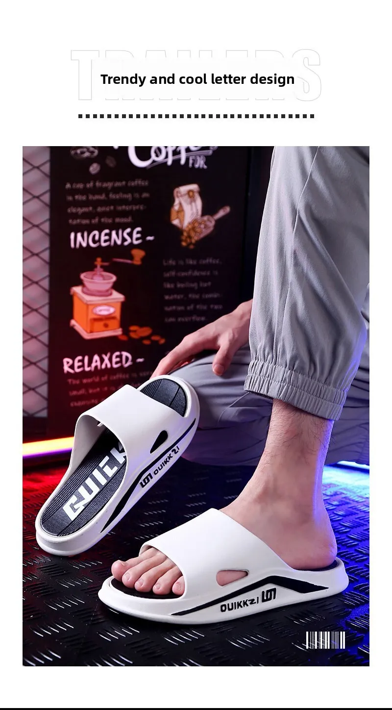 Ciabatte sportive uomo fascia singola design classico comode_voghion.com