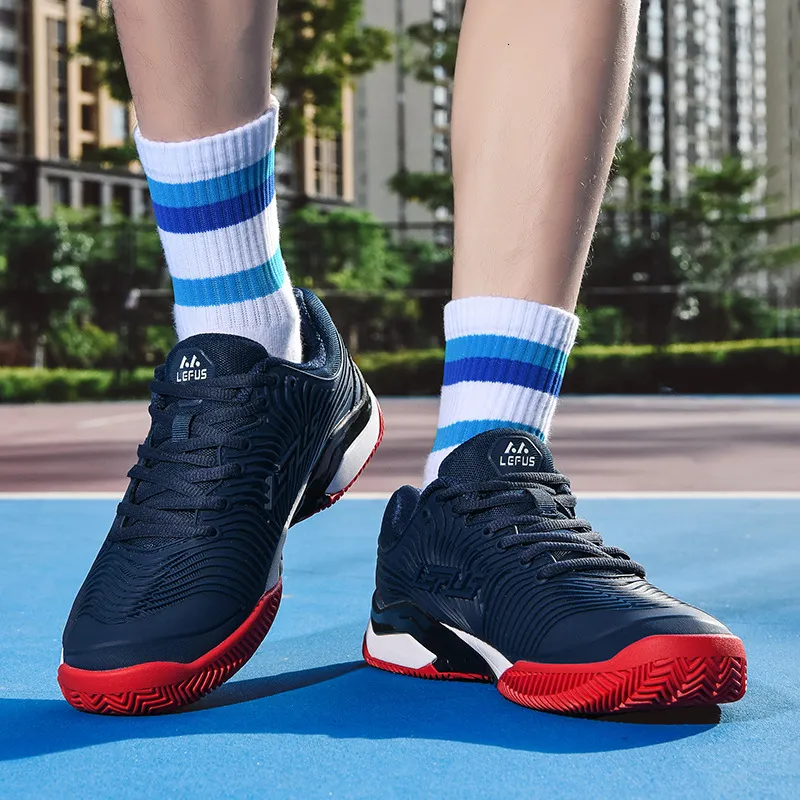 Mens Professional Tennis Shoes Non Slip Cushioned Sole Breathable Upper For Court Training And Daily Sports_vogvips.com