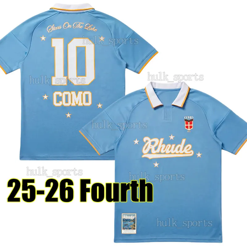 4XL 25/26/27 限定版コモ 1907 4 番目のサッカー ユニフォーム NICO