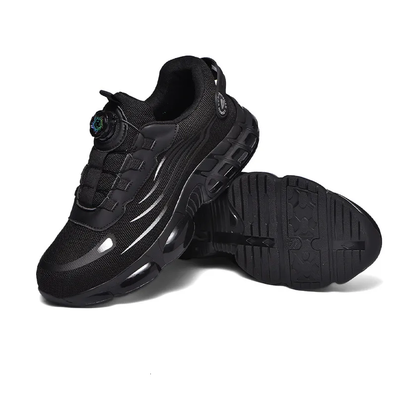 Modische Herren-Sneaker mit Drehverschluss, kein Schnürsenkel nötig, strapazierfähige, rutschfeste Sohle für den täglichen Weg zur Arbeit und Outdoor-Aktivitäten_voghion.com