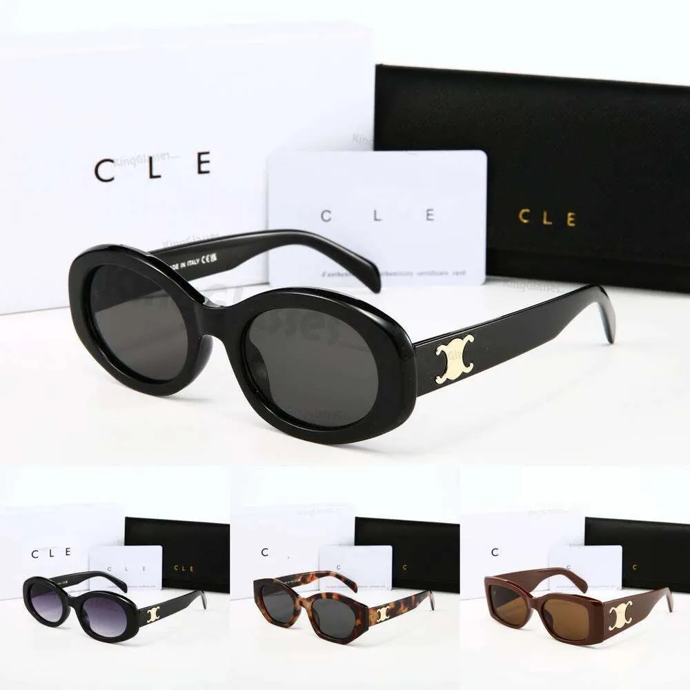 Luxury Oval Cat Eye Ladies Designer Sunglasses With... From  display picture 1