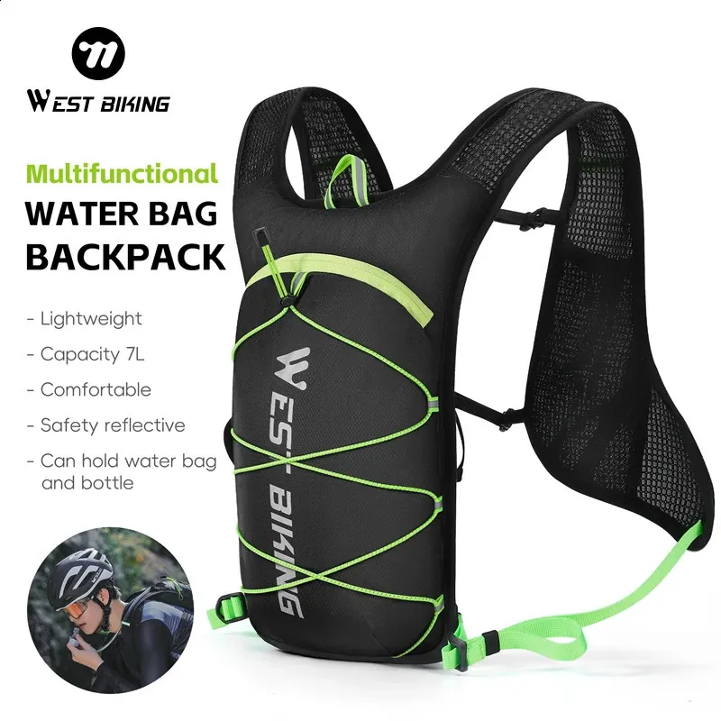 West Biking Ergonomic Hydration Bike Backpack 7L/2L From Pong05