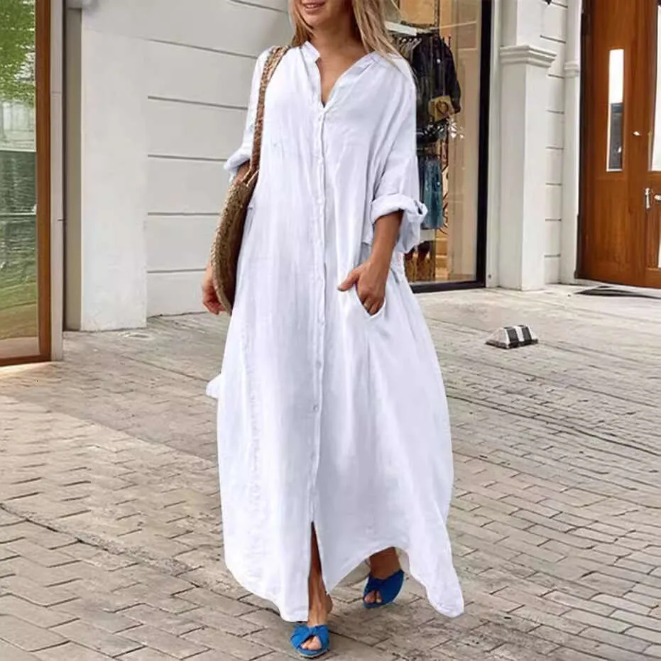 amazon plus size linen dresses Summer Plus Size Cotton Linen Dress for Womens Loose Short Sleeve Midi Flowy Dresses Lace Edge Loose Ruffle Sundress at Amazon Women's Clothing store