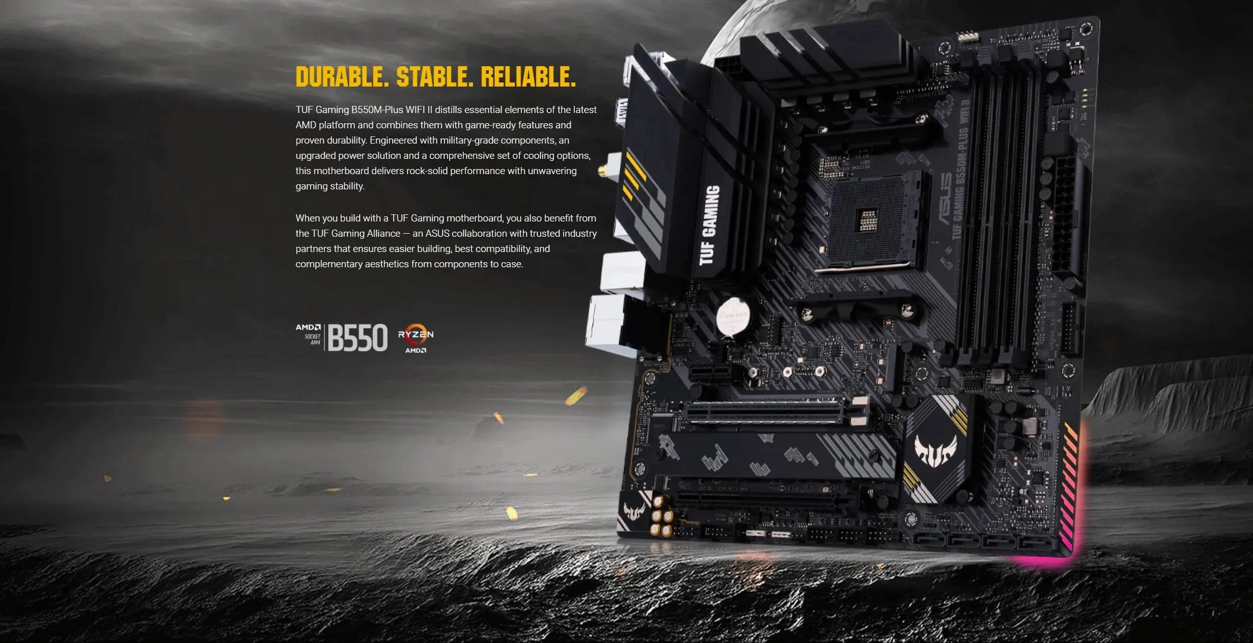 Процессор AMD R5 5600X ASUS TUF GAMING B550M PLUS От 42 746 руб