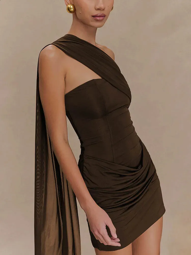 off shoulder backless dress One Mini For Women,... From Chao04, Rs.3,238.05 Black Backless Bow Ruffled jersey shoulder design with ruched Color:Emerald