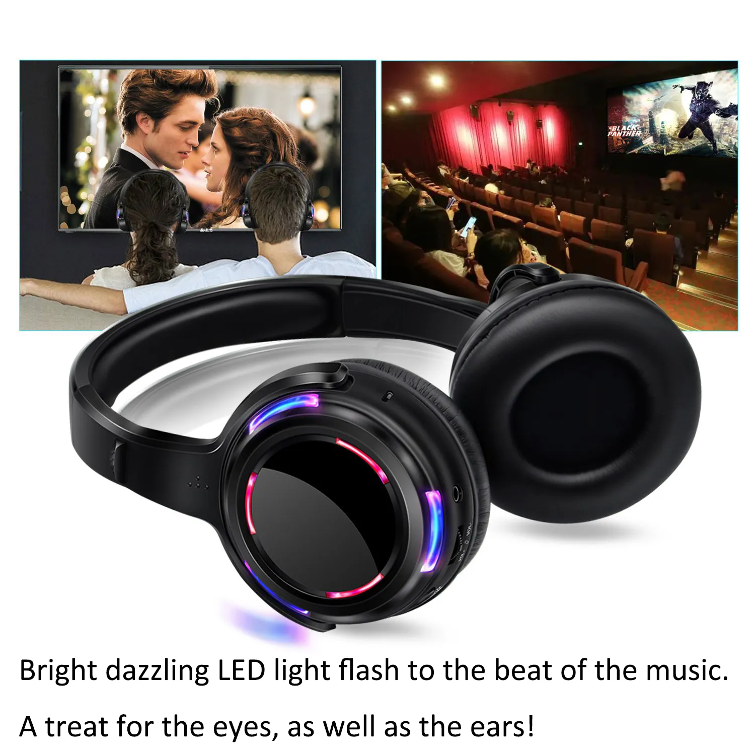 サイレントイベント用のRFワイヤレスヘッドフォン ...を￥136,093 | DHgate