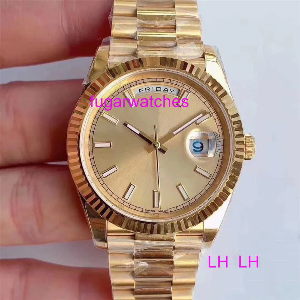Luxury 41MM Automatic Gold Watches For Men With Super... From ...
