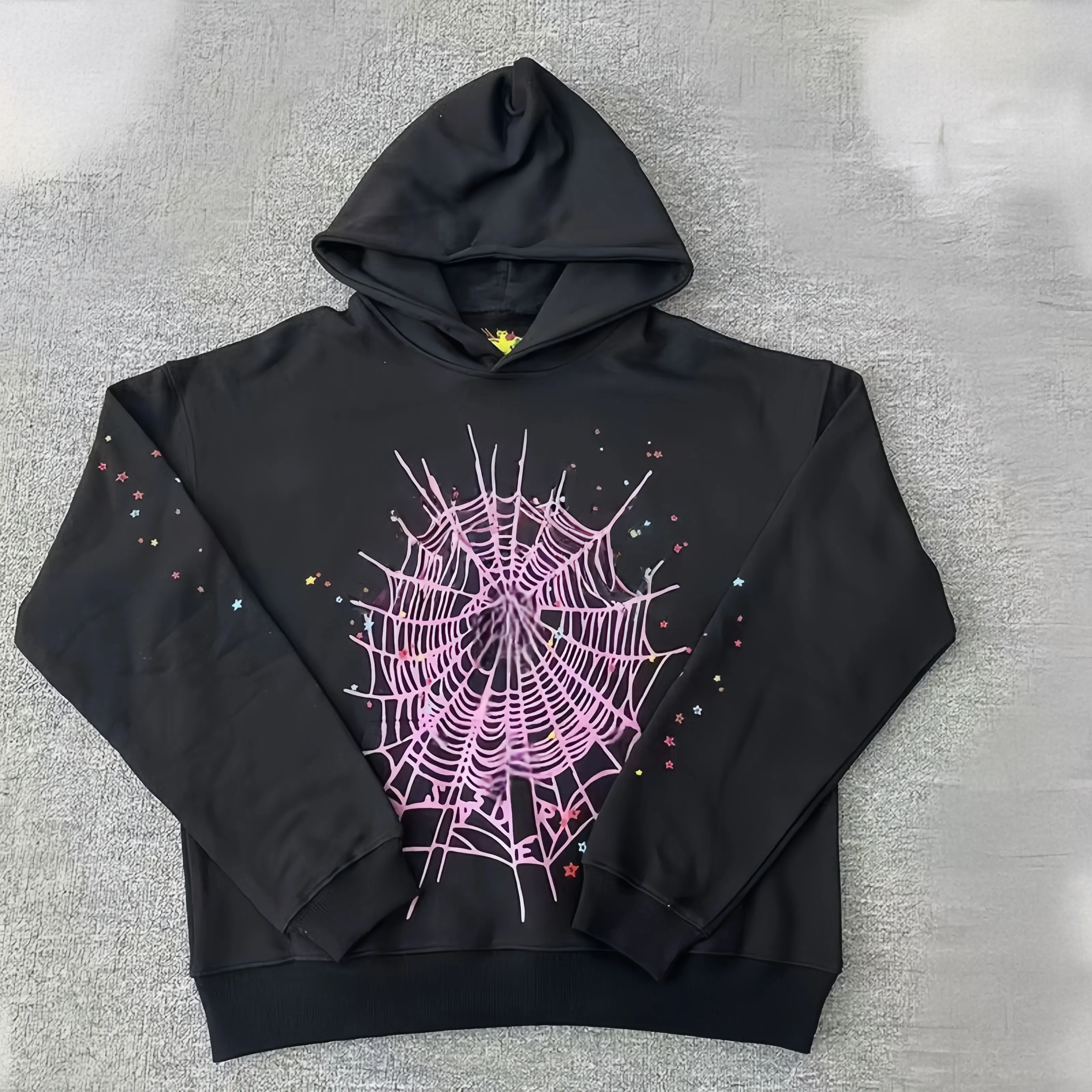 スパイダーパーカーピンク SPYDER - SP5DER スパイダー フーディ 