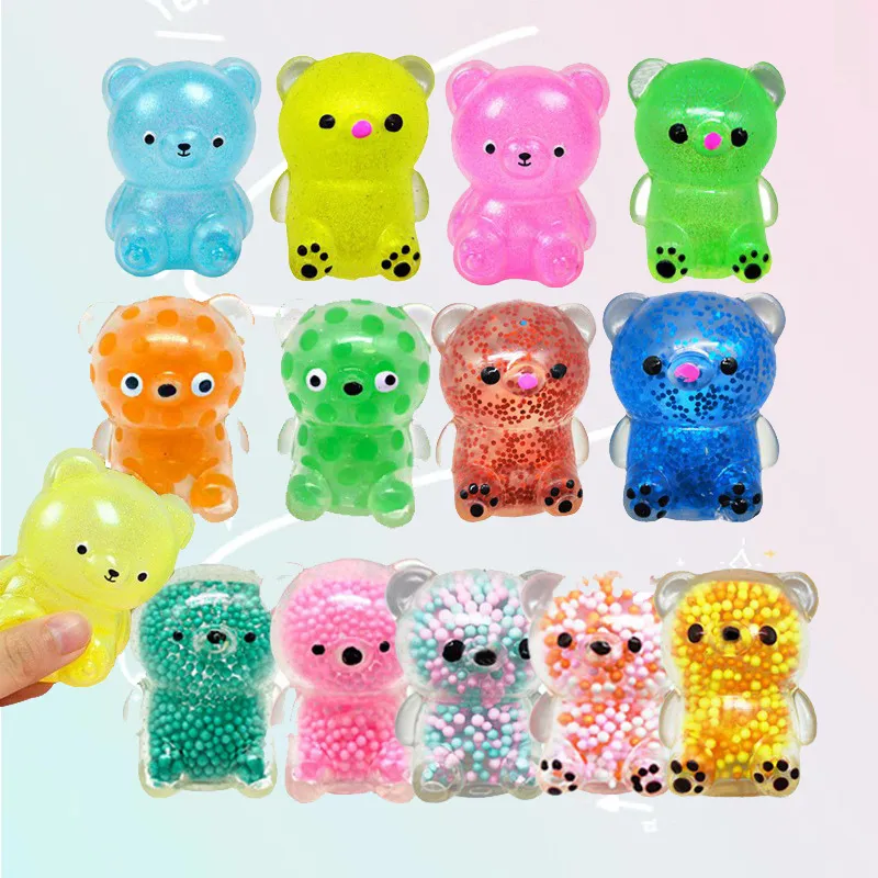 Fidget Toys Squishy Cute Bear Squeeze Ball , Stress... From Lightingtop ...