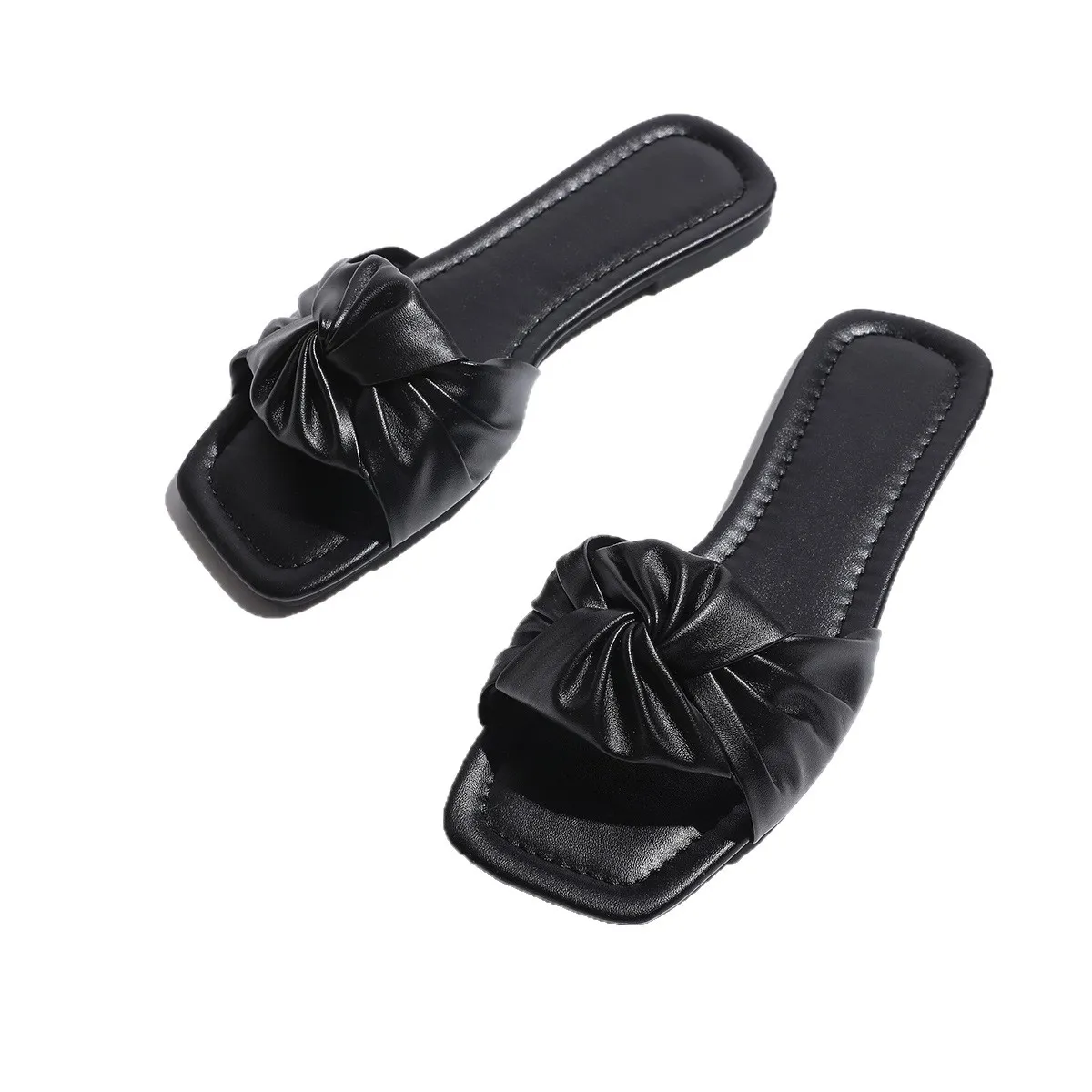 Spedizione gratuita Sandali da donna per l'estate 2026, modello traforato, perfetti per l'esterno, taglie forti da spiaggia._voghion.com