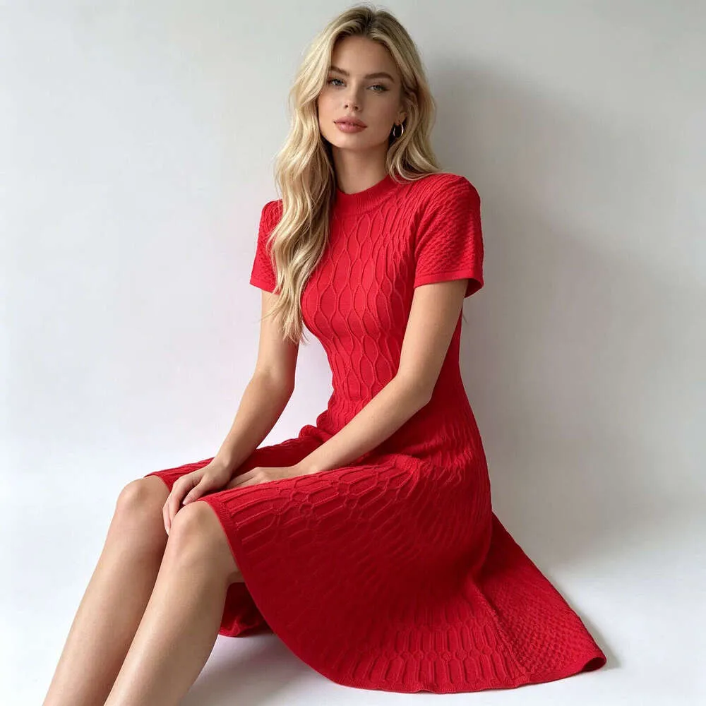 chanel knitted dress RUNWAY SEXY OPEN KNIT DOUBLE BREASTED MINI FR 38 Toddler Girls Bedtime Clothes main image 0