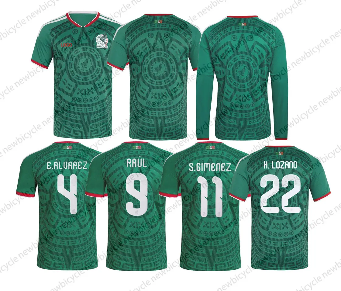 The 2026 World Cup Mexico Home Jersey: 9 Rauls From Lx1876, Rs