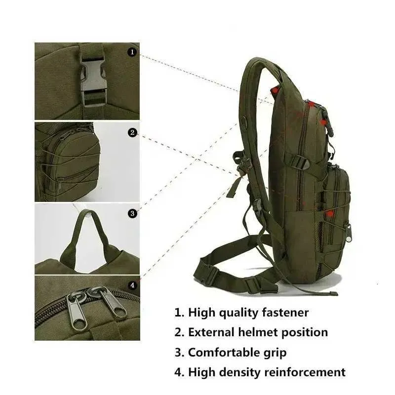 15L Molle Tactical Backpack Bicycle Backpacks Outdoor Sports Cycling Hydration Climbing Camping Hiking Fishing Bike Bag_voghion.com