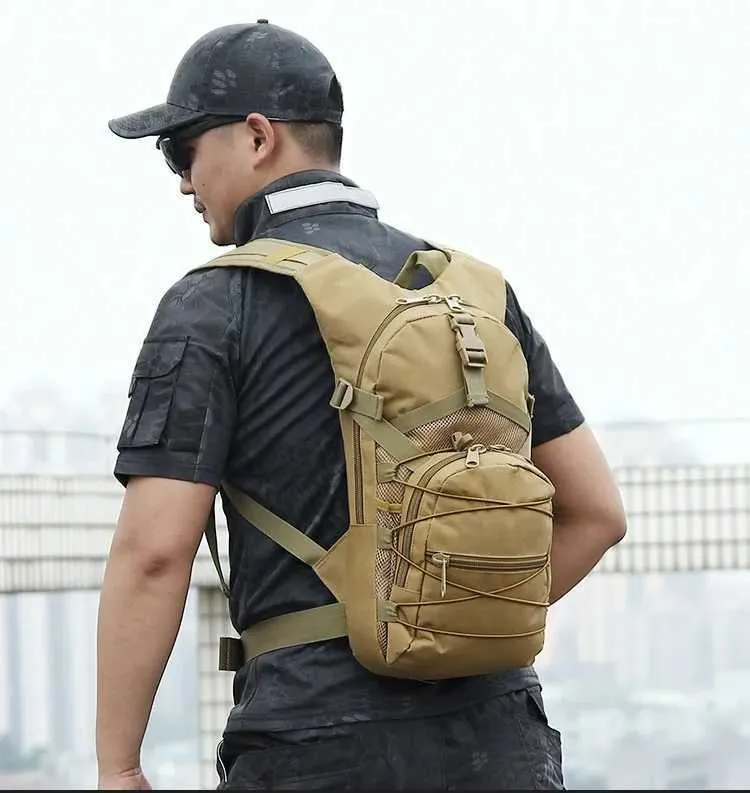Tactical Molle Backpack 15l Trekking Rucksack For Cycling Hiking_voghion.com