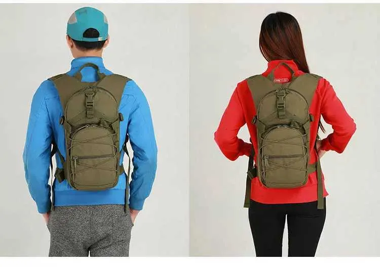 Tactical Molle Backpack 15l Trekking Rucksack For Cycling Hiking_voghion.com