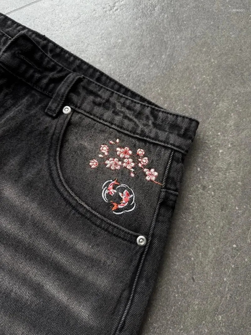 Y2K Retro Harajuku Embroidered Mens Embroidered From Xuebaoqin