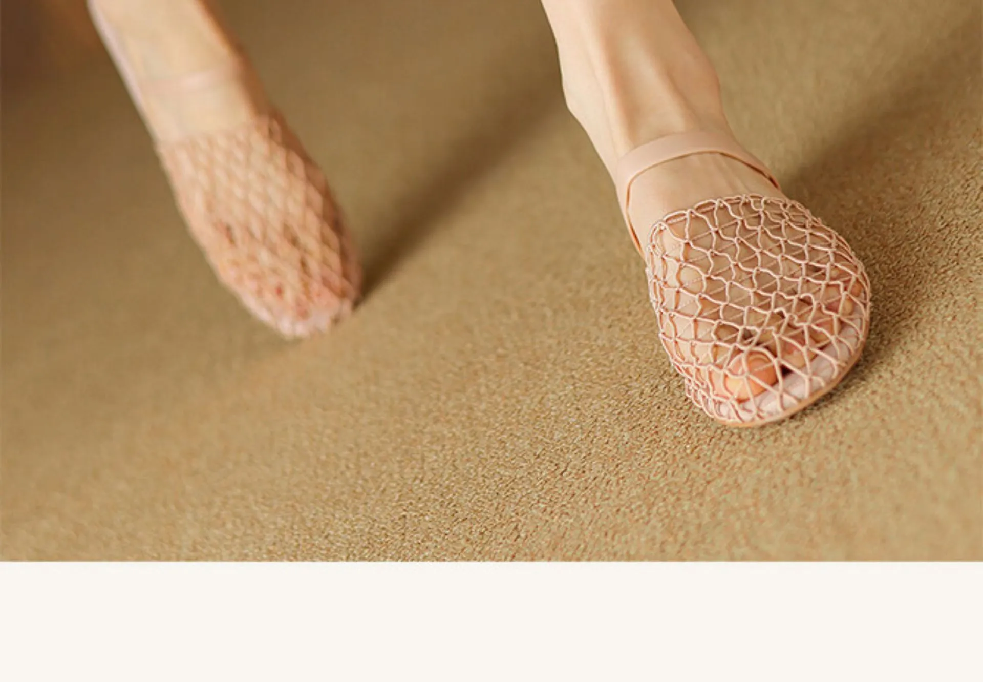 Womens Mesh Slingback Sandals Square Toe Ankle Strap Block Heels_voghion.com
