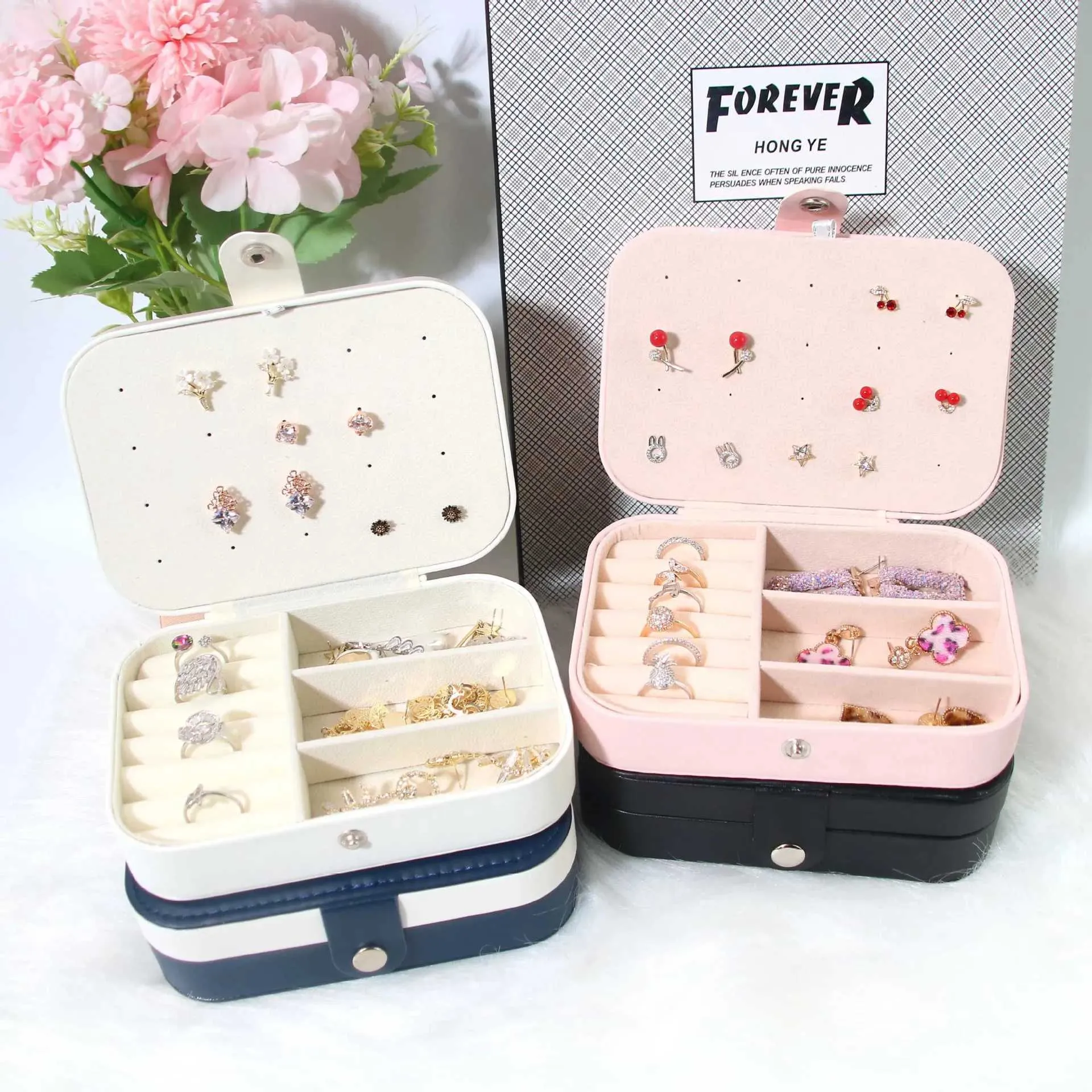 Ins Style Travel Friendly Travel Jewelry Box Amazon From