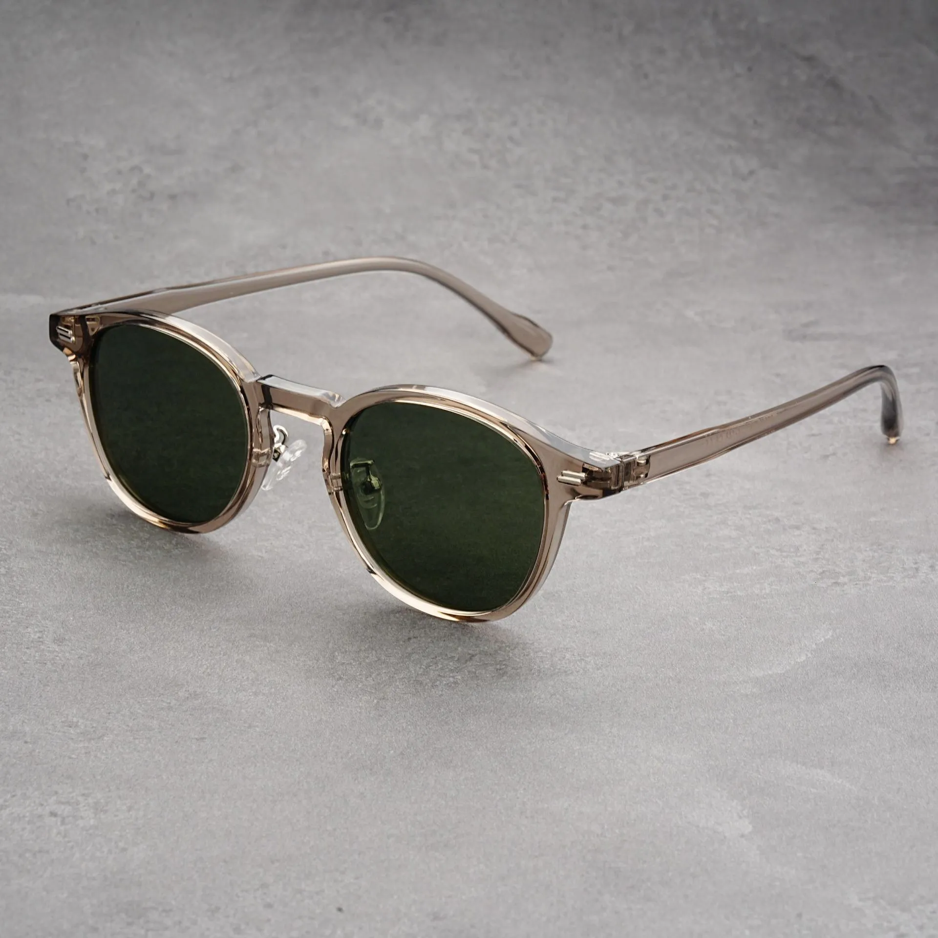 Japanese Style Round Frame Transparent TR90... From Ddmymay  display picture 2