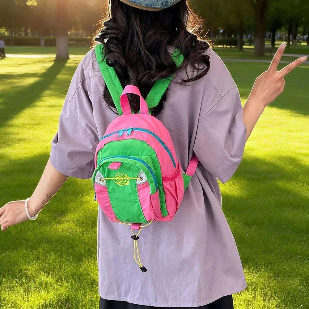 block color mini backpack State it’s easy to wipe clean and packed with personality Vintage Color Block K-i-ds Mini