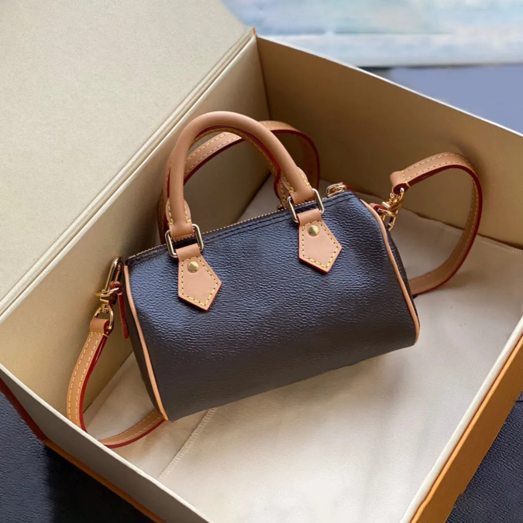 Luxury Designer Nono Mini Handbag Womens Denim From