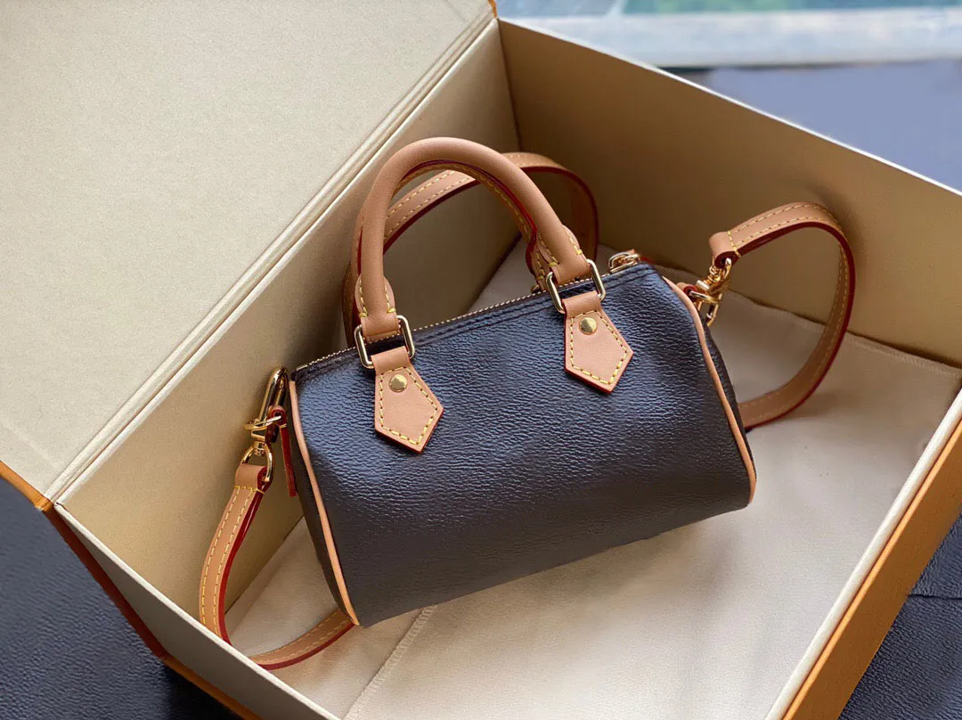 Luxury Designer Nono Mini Handbag Womens Denim From