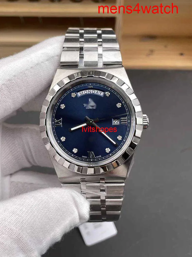 Luxury Blue Dial Automatic Mechanical Men's Black... From Lvitshopes ...