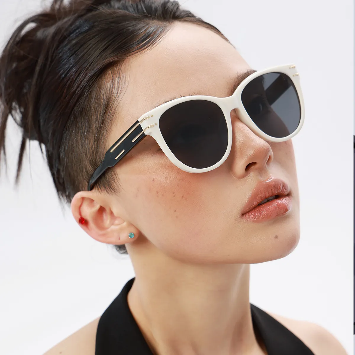 Trendy Cat Eye Polarized Sunglasses for Women UV Protection Summer Survivals Haolota Fit Over Glasses Sunglasses for  main image 2