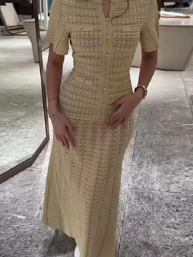 beige spring dresses Trendy Mocha Smocked Maxi Dress | Cute Women's Dresses