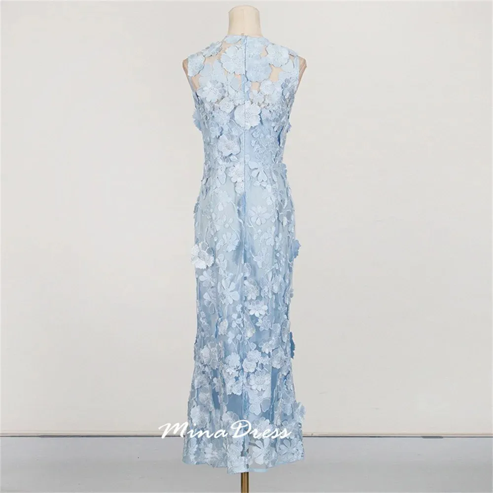 mina prom dress Custom Navy Blue Satin Prom Dress A-Line Backless