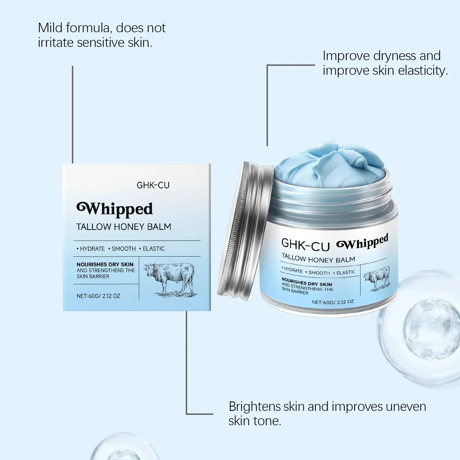 ghk-cu improves skin elasticity Mature Dry Sensitive Food Lip Butter With GHK Cu... From Ruiqi06, Rs.3,956.87 Collagen Tripeptides - GHK-Cu, get smooth skin Size:250 Grams