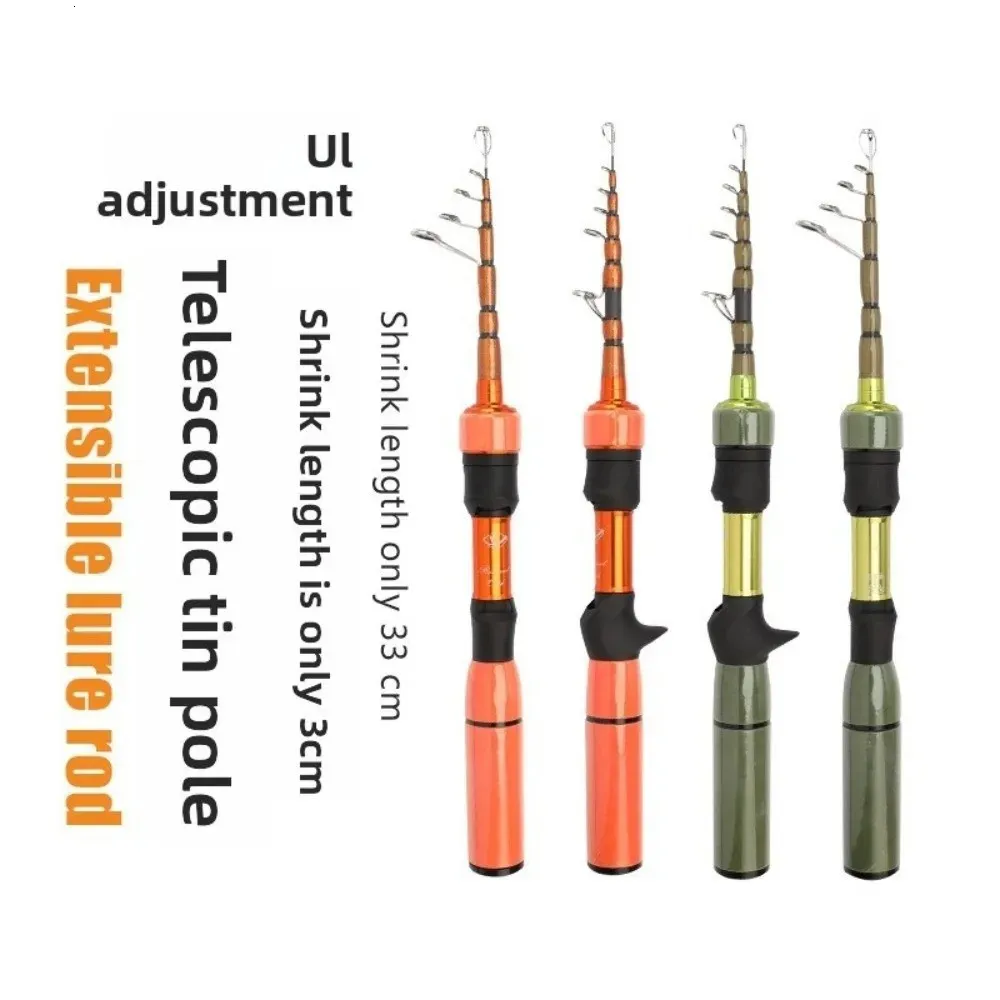 compact lightweight fishing pole Wilder 4'3" 2-Piece Spinning Combo Rod & Reel Kit, 6lb Test, Make the perfect gift for your dad Pen Sized 55 Inch Mini