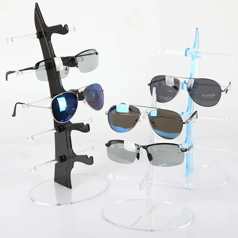 5 Layers Sunglasses Glasses Show Rack Counter Display Stand Holder Jewelry Packaging Display Clear 260527