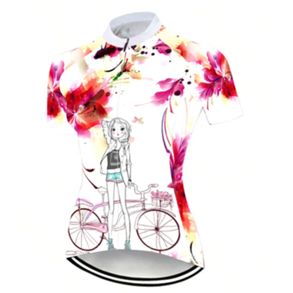 womens bicycle tops Terry Snap Shirt Cycling Jersey Women Button Up UPF 50+ Performance Top for Casual Urban Active Lifestyle Riders downhill or enduro and with an original Cycology design Women's cycling jerseys Oberson