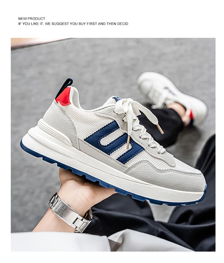 Casual Durable Walkers Ideal Unisex Athletic Trainers With Enhanced Ventilation_vogvips.com