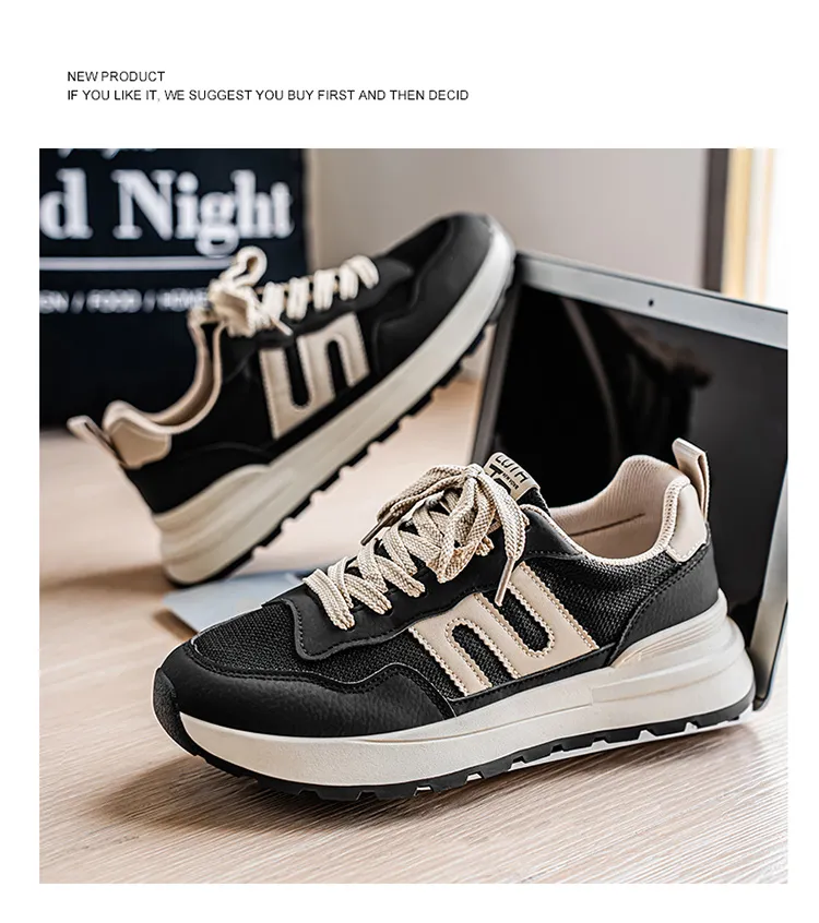 Casual Durable Walkers Ideal Unisex Athletic Trainers With Enhanced Ventilation_vogvips.com