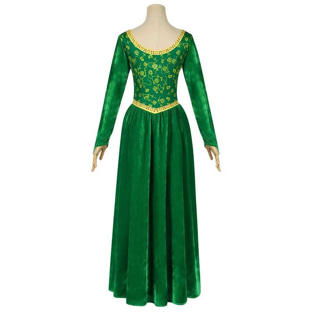 shrek green dress Monster cos come C suit Fiona princess dress cosplay anime play L260528 fiona shrek green dress