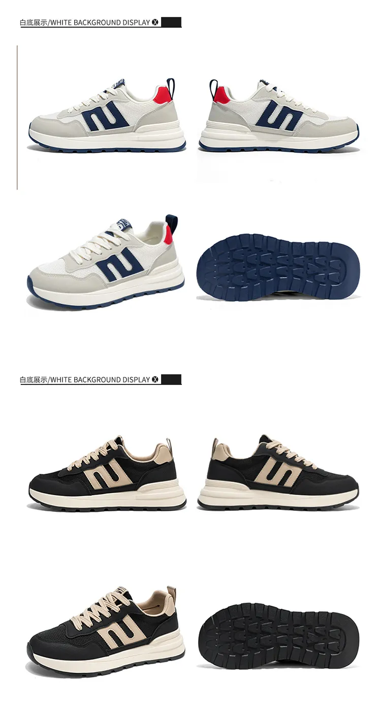 Casual Durable Walkers Ideal Unisex Athletic Trainers With Enhanced Ventilation_vogvips.com