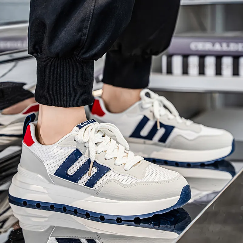 Casual Durable Walkers Ideal Unisex Athletic Trainers With Enhanced Ventilation_vogvips.com