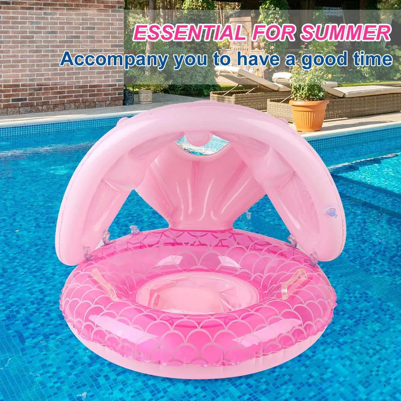 Generic Anneau de natation gonflable, Bouée flottante pour