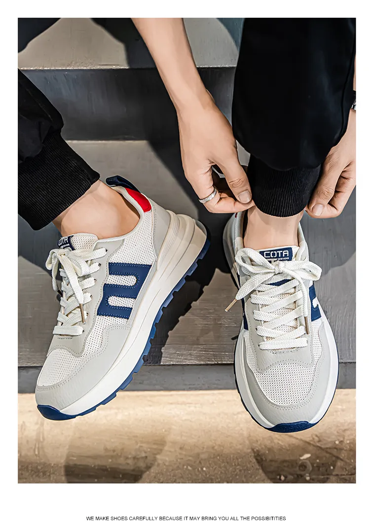 Casual Durable Walkers Ideal Unisex Athletic Trainers With Enhanced Ventilation_vogvips.com