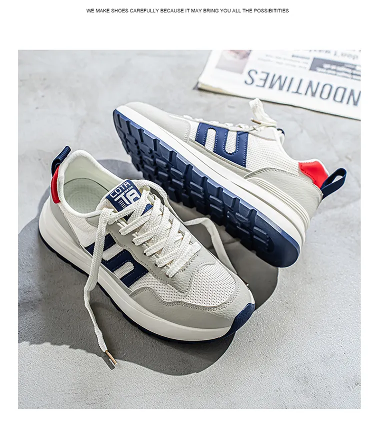 Casual Durable Walkers Ideal Unisex Athletic Trainers With Enhanced Ventilation_vogvips.com