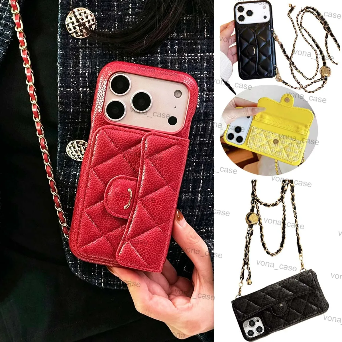Luxury Cross Body Cellphone Case With Wallet With... From Vona_case, &Price; | DHgate.Com
