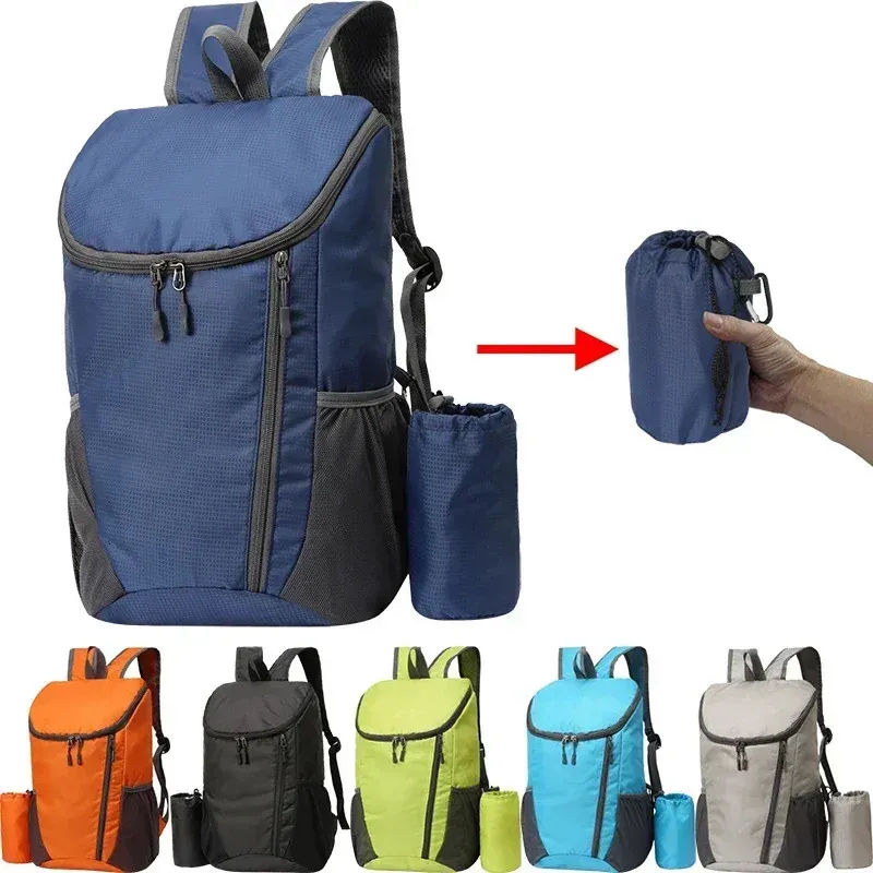 Ultralight Foldable 20l Mountaineering Backpack For Hiking Travel_voghion.com