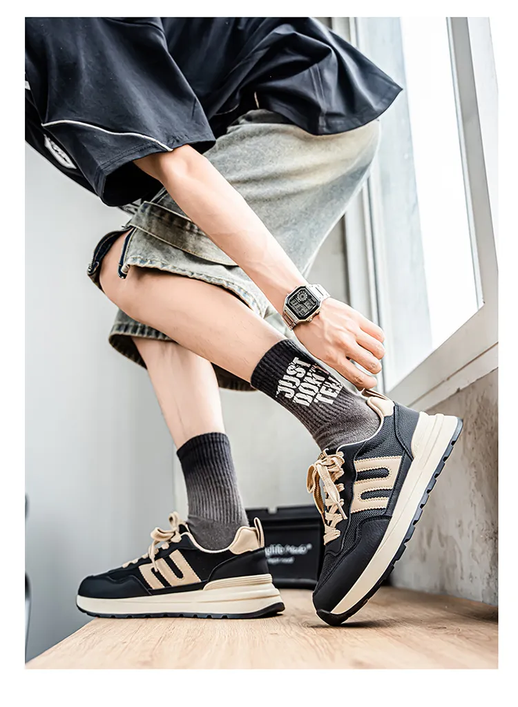 Casual Durable Walkers Ideal Unisex Athletic Trainers With Enhanced Ventilation_vogvips.com
