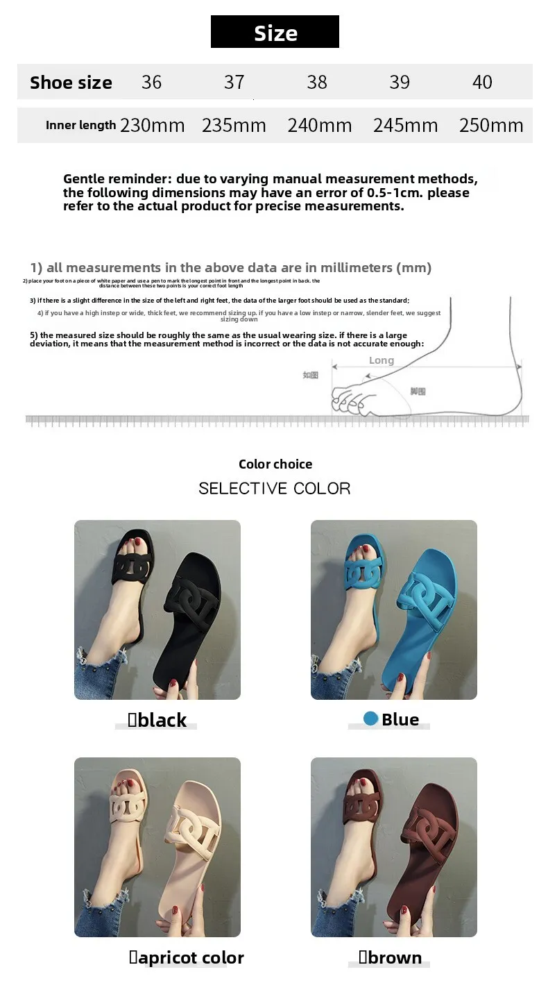 Women's Multi Colour Intertwined Strap Slide Sandals Flat Sole_voghion.com