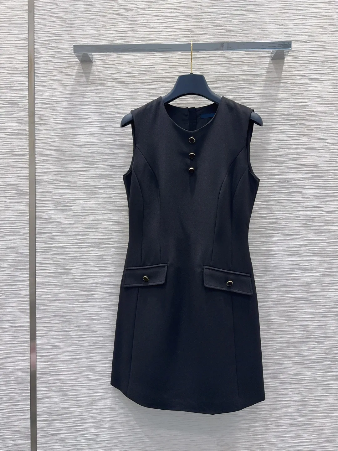 High End A Line Sleeveless Black Jumper Dress With... From Kristore777, Rs.11,333.4