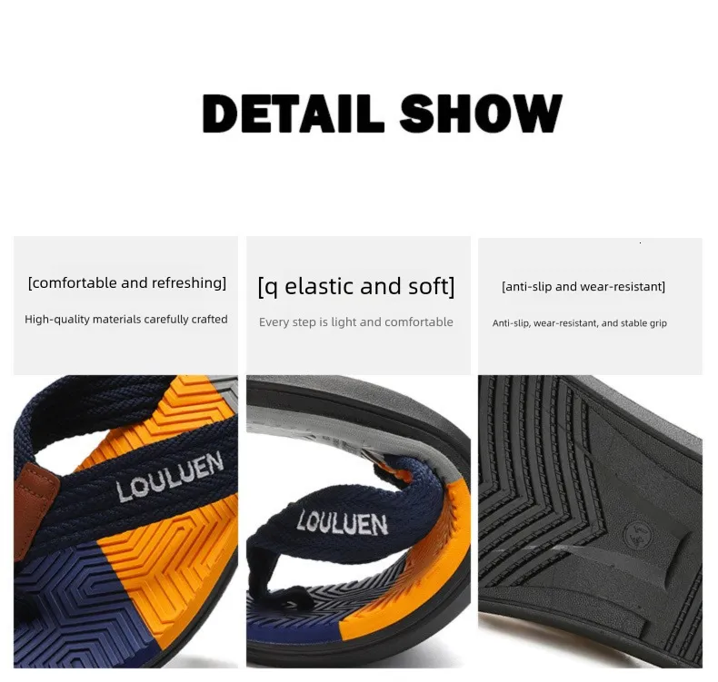 Men's Geometric Print Flip Flops Non-slip Cushioned Beach Sandals_voghion.com