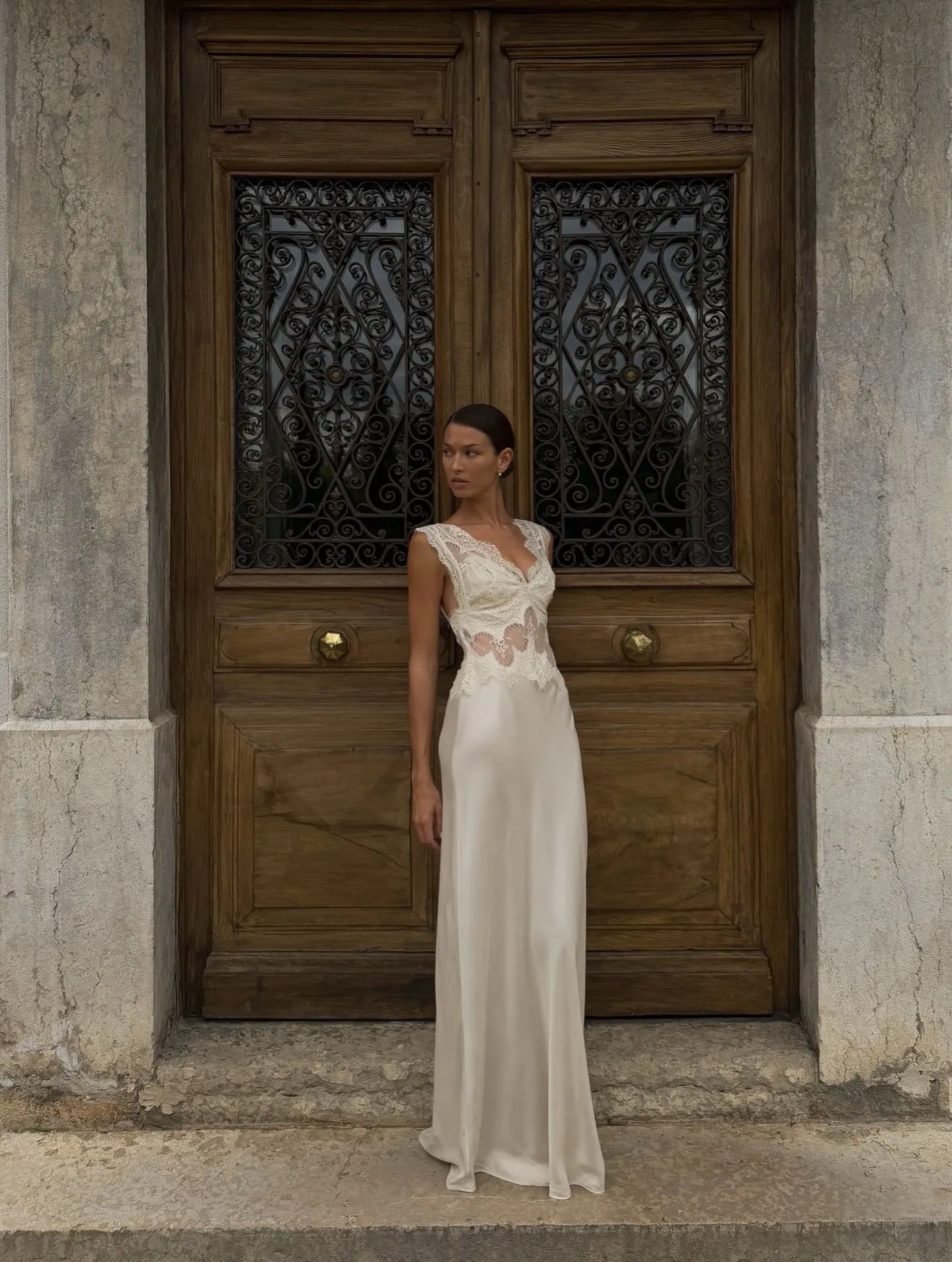 white satin long sleeve dress Silk Nights Long Sleeve Satin Mini Dress ‍ ️Mermaid Way Ivory / M