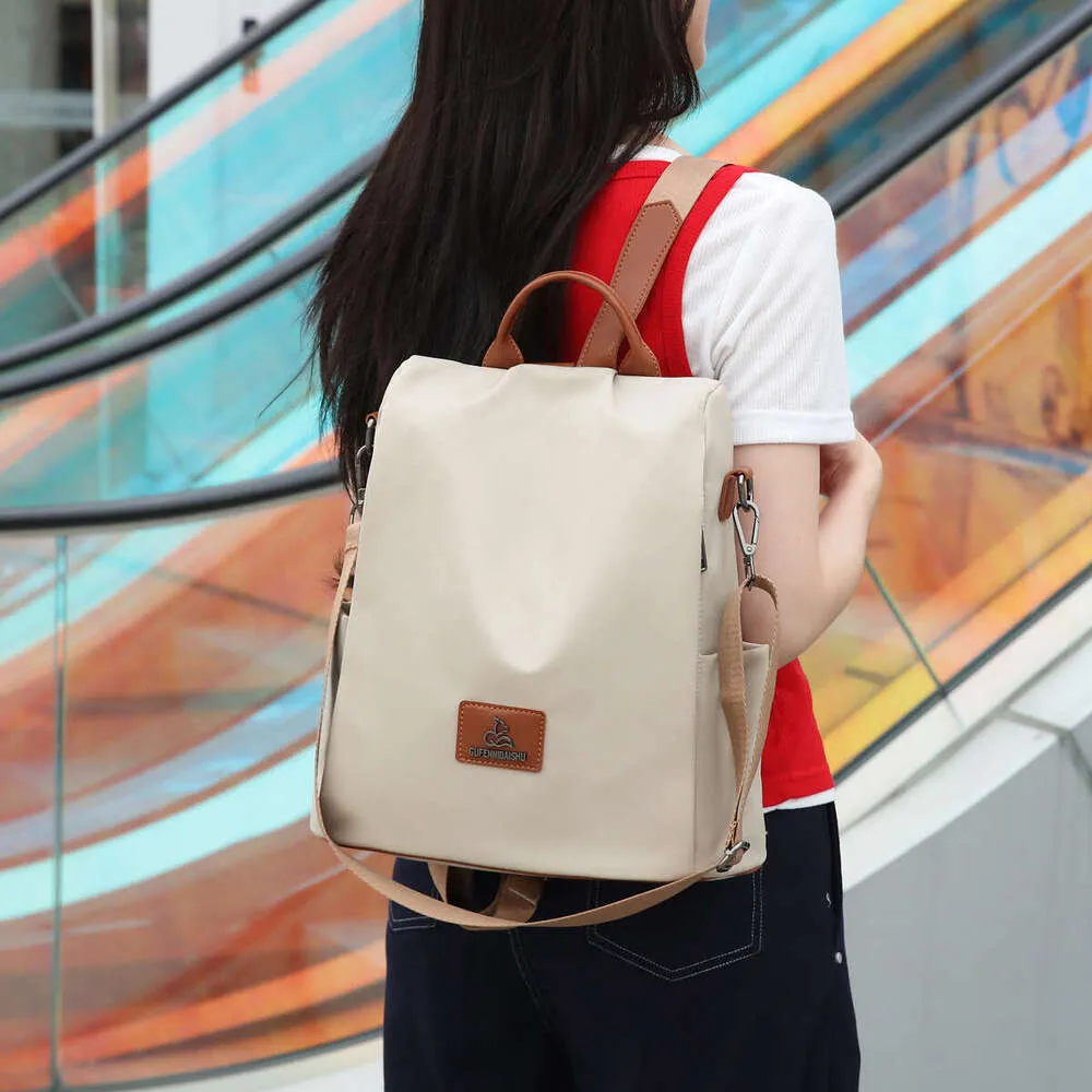 2025 New Designer Anti Theft Canvas Backpack Women... From  display picture 1